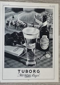 Vintage Print, Tuborg, 1936