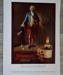 Vintage print, Drambuie Liqueur, 1952