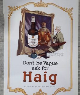 Vintage Advertisement, Haig, 1937