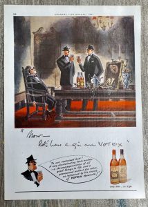 Vintage Advertisement, Votrix Vermouth, 1951