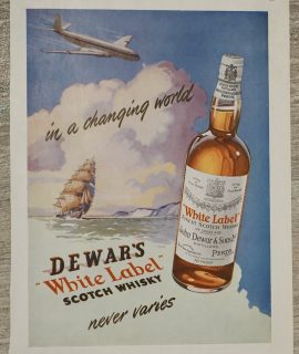 Vintage Advertisement, White Label, 1952