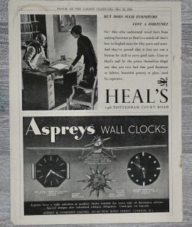 Vintage Advertisement, 1935