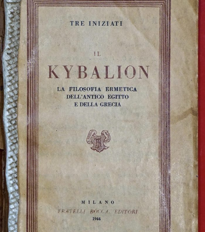 Kybalion, saggezza e castroneria
