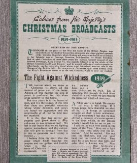 Christmas Broadcasts, 1939-1945