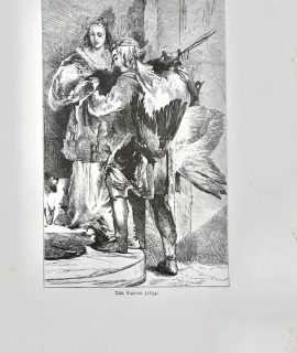 Vintage Print, The Falcon, 1870 ca.