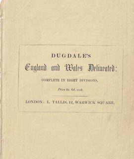 Dugdales, London, Tallis, 1835 ca.