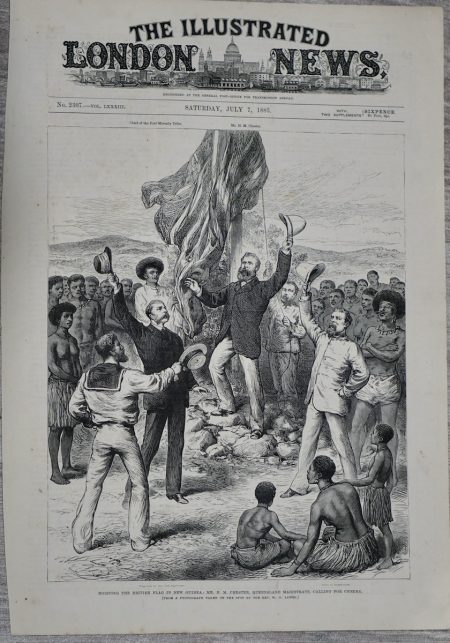 Vintage Print, New Guinea, 1883