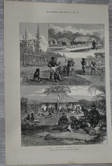 Vintage Print, New Caledonia, 1873