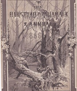 Antique Print, The Illustrated Almanac..., 1888