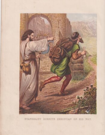 Vintage print, Evangelist..., 1870 ca.