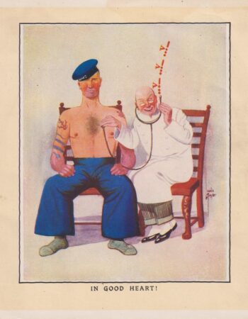 Vintage Print, In good Heart! 1909 ca.