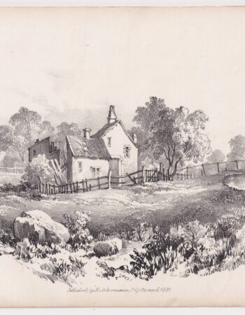 Antique Print, published by Ackermann, 1831