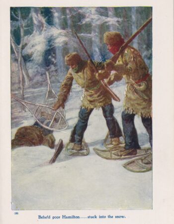 Antique Print, Beheld poor Hamilton... 1910 ca.