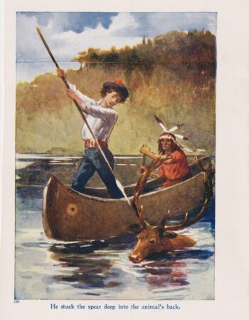 Vintage Print, Adventure, 1920 ca.
