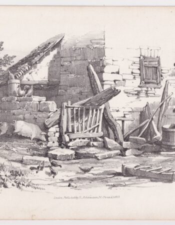 Antique Print, published by Ackermann, 1833