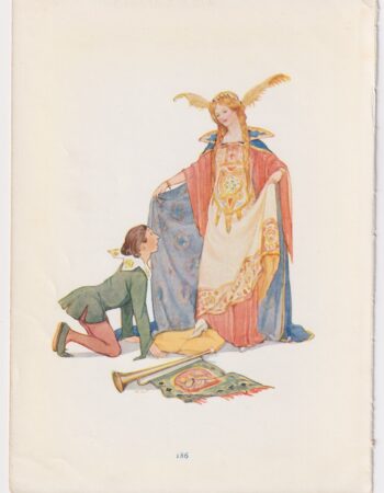 Vintage Coloured Plate by Margaret W. Tarrant, 1922