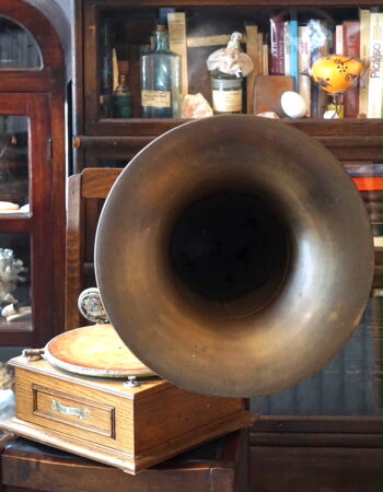 Antique Very Rare Gramophone, "The tiger", 1920
