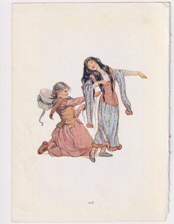 Vintage Coloured Plate by Margaret W. Tarrant, 1922