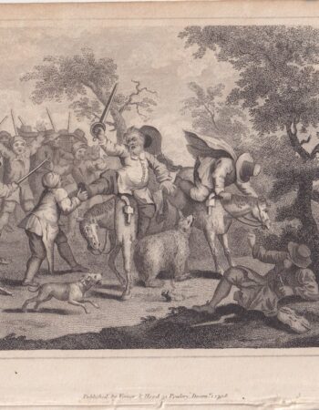 Antique Engraving Print, Ridley sculp., 1708