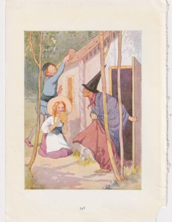 Vintage Coloured Plate by Margaret W. Tarrant, 1922