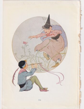 Vintage Coloured Plate by Margaret W. Tarrant, 1922