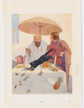 Vintage Coloured Plate by Margaret W. Tarrant, 1922