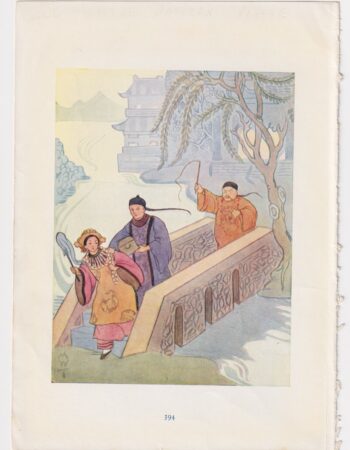 Vintage Coloured Plate by Margaret W. Tarrant, 1922