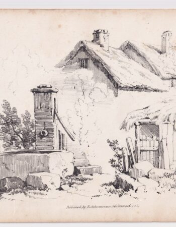 Antique Print published by Ackermann, 1837