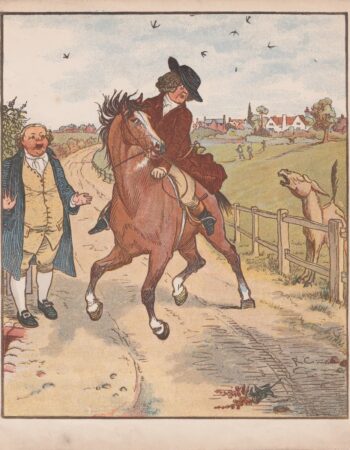 Antique Print, Adventure, 1880