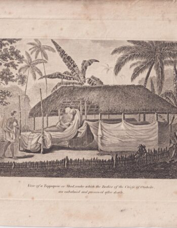 Antique Engraving Print, View of a Tuppapow..., 1793-1801