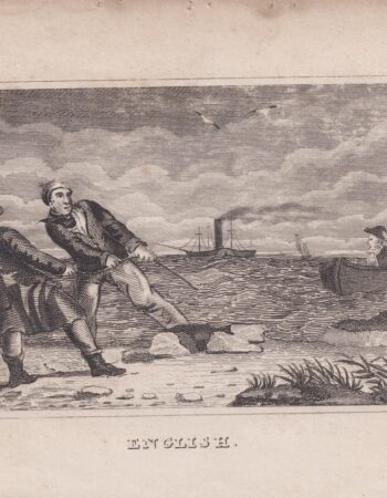 Antique Engraving Print, English, 1829