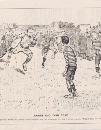 Vintage Print, Easier Said Than Done, 1902