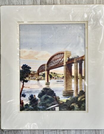 Vintage Print, Brunel Engineer, 1950