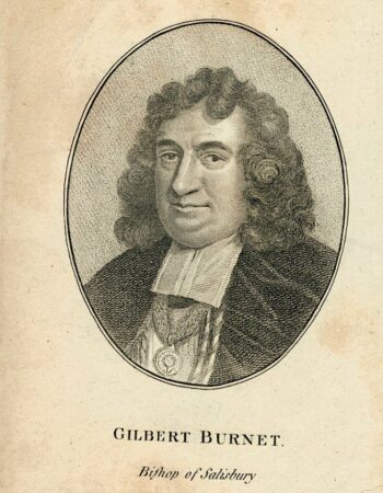 Antique Engraving Print, Gilbert Burnet, 1810 ca.