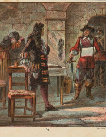 Vintage Print, Lord W. Russell Condemned, 1890