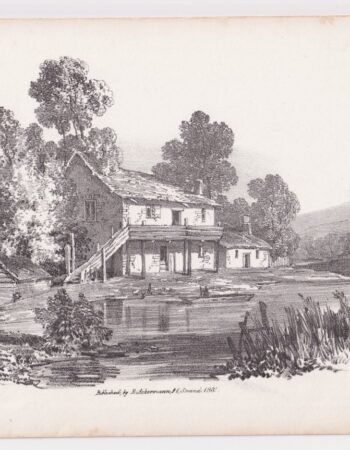 Antique Print, published by Ackermann, 1831