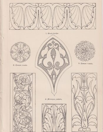 Antique Print, Drawing, 1870