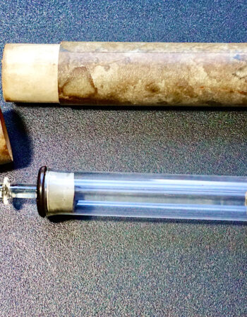 Vintage Glass Syringe in the Original Case