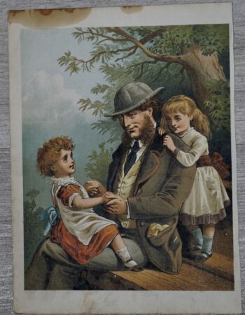 Vintage Print, Portraits, 1890 ca.