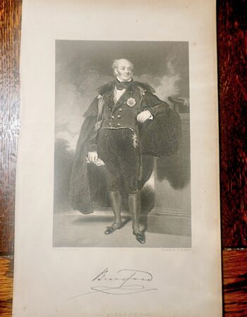 Antique Engraving Print, Portrait, Engraved by Lightfoot, 1840