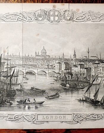 Antique Engraving Print, London, 1820