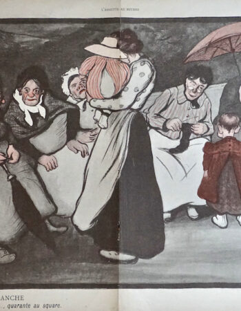 Vintage Print, Soleil de Dimanche, 1901