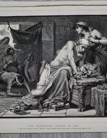 The Messengers Coming To Job, 1881