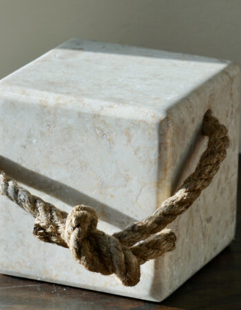Travertine Decorative Marble Cube
