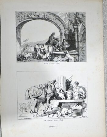 Vintage Print, Geneva, 1870 ca.