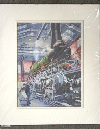 Vintage Print, The Train, 1950