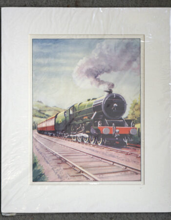 Vintage Print, The Train, 1950