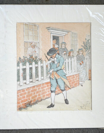 Vintage Print, 1890 ca.