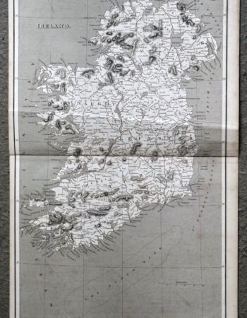Antique Map, Ireland, 1808