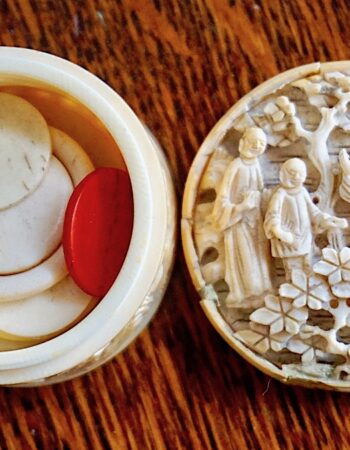 Antique Chinese Ivory Game set, 18th Century